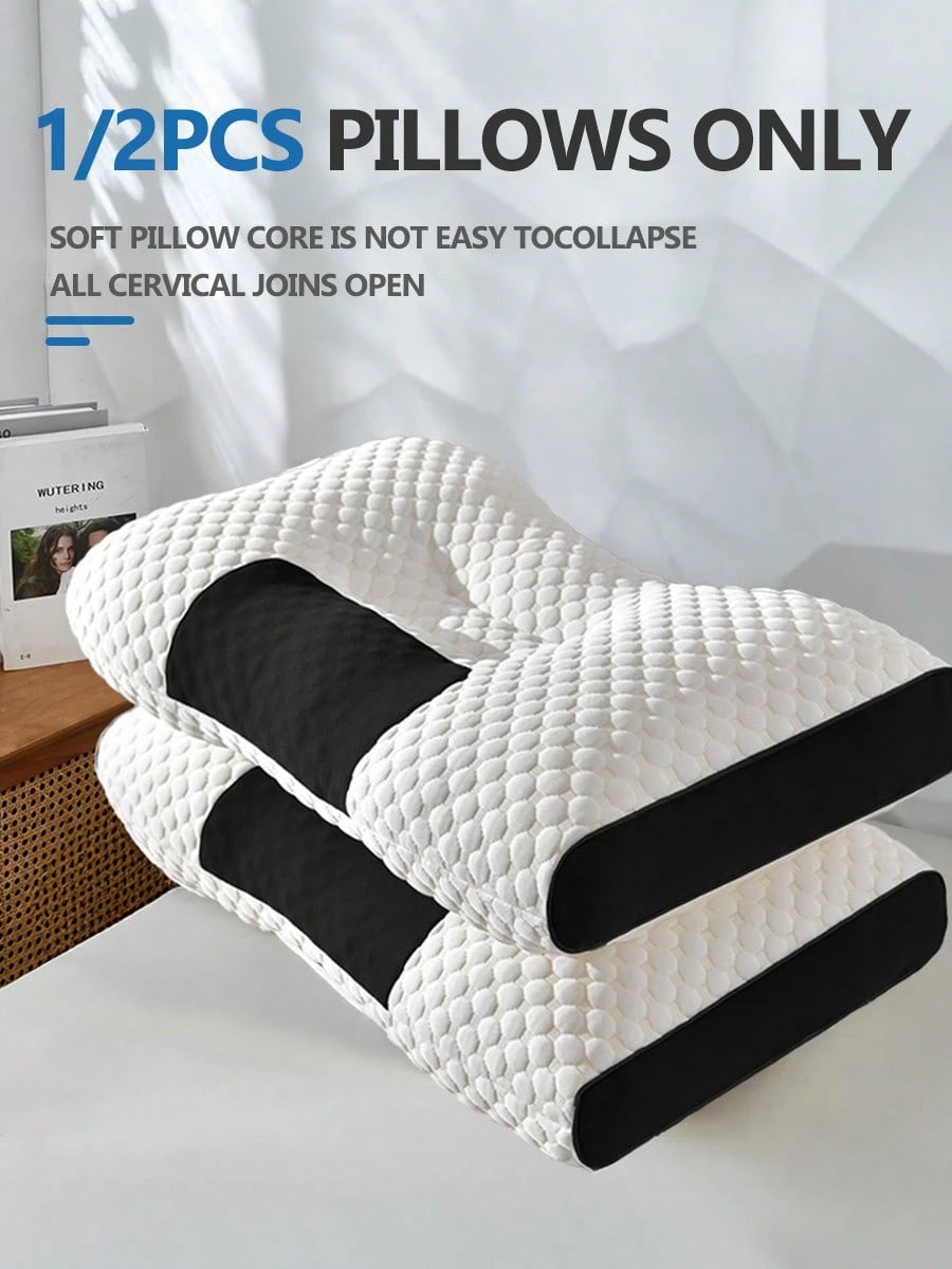 JAMova 1Pcs Pillows, Bedding, Soft and Comfortable Pillows for Bed, Christmas Decorations, Help Sleep, Honeycomb Shape Massage Pillows, Dorm Room Essentials College, Halloween Decor, Halloween Gift, Washable Pillows Core