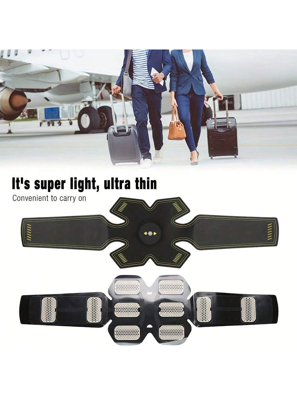 JAMova  Fitness Belt, Abdominal Belt Abdominal Massager Training Muscle Abdominal Massager Lazy Belt Abdominal Equipment Sports Fitness Equipment